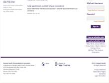 Tablet Screenshot of nhpremiermedicalassociates.org